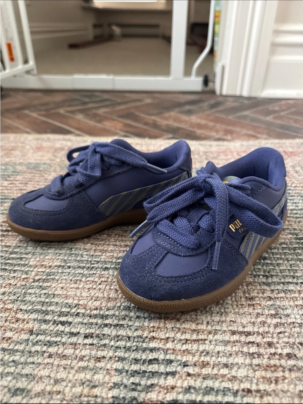 PUMA Kids Navy Sneakers